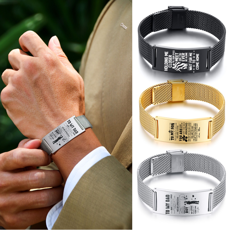 Men Bracelet Timeless Nature O – обзор и цена Stainless Mesh Band