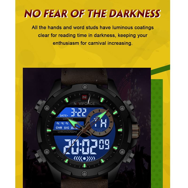 NAVIFORCE Luxury Men Quartz Wa – обзор и цена Smartwatch Guess