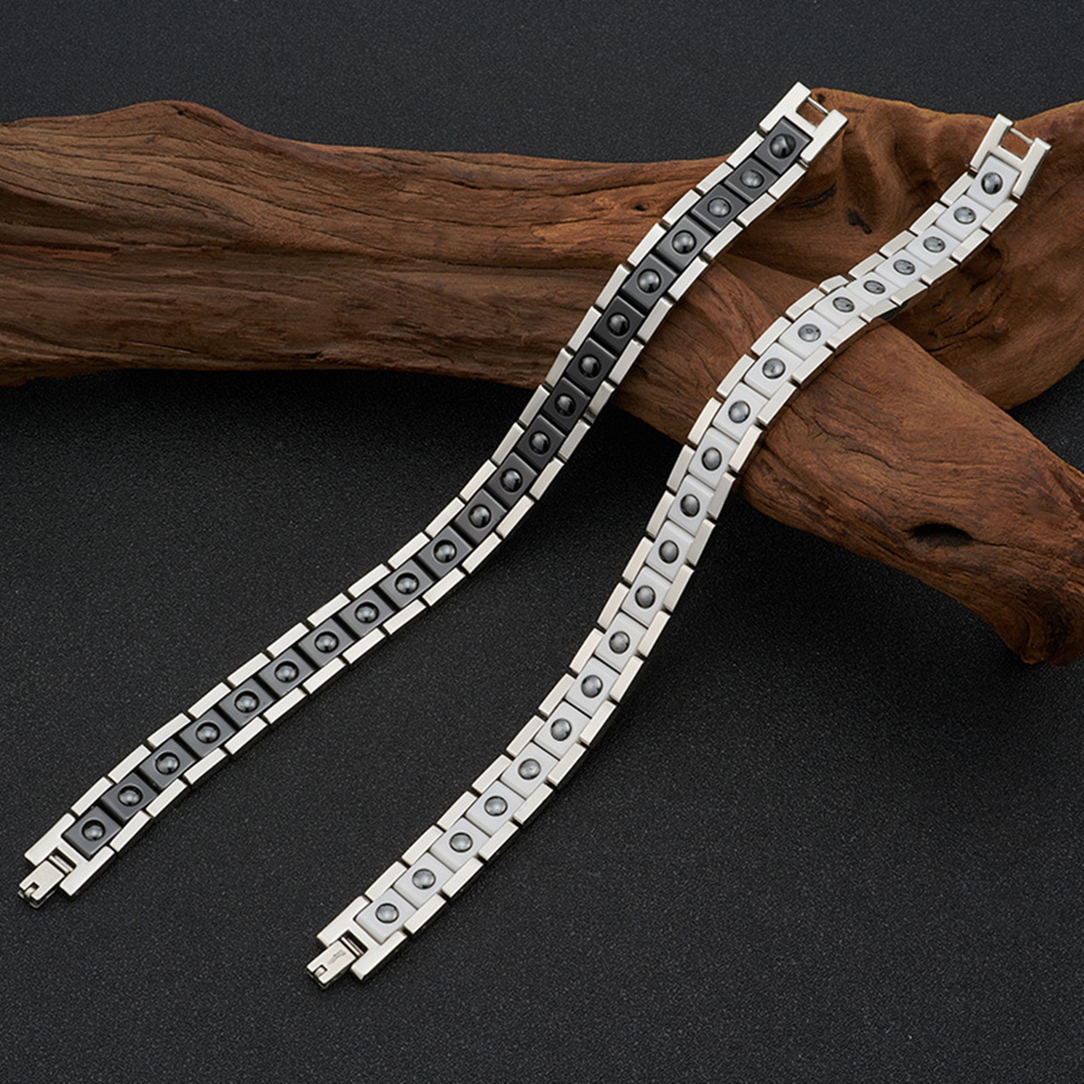 ARADOO Minimalist Pyramid Desi – обзор и цена Ceramic Link Bracelet