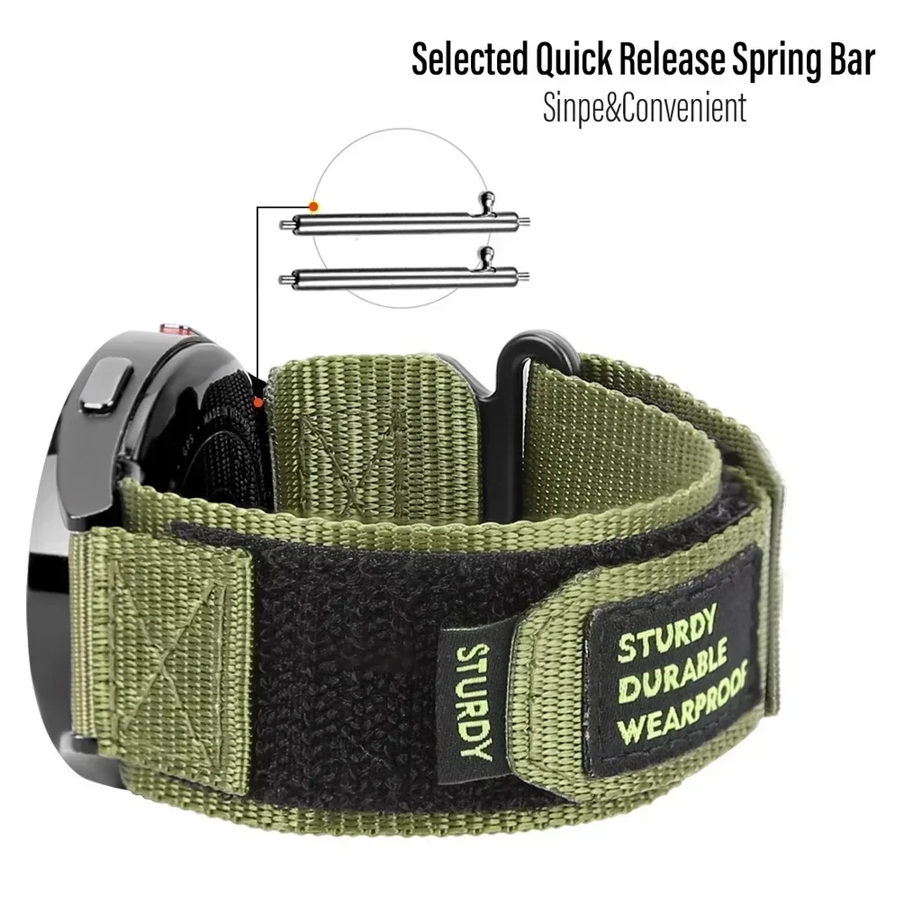 20mm Tactics Sport Strap for S – обзор и цена Sport Loop Strap