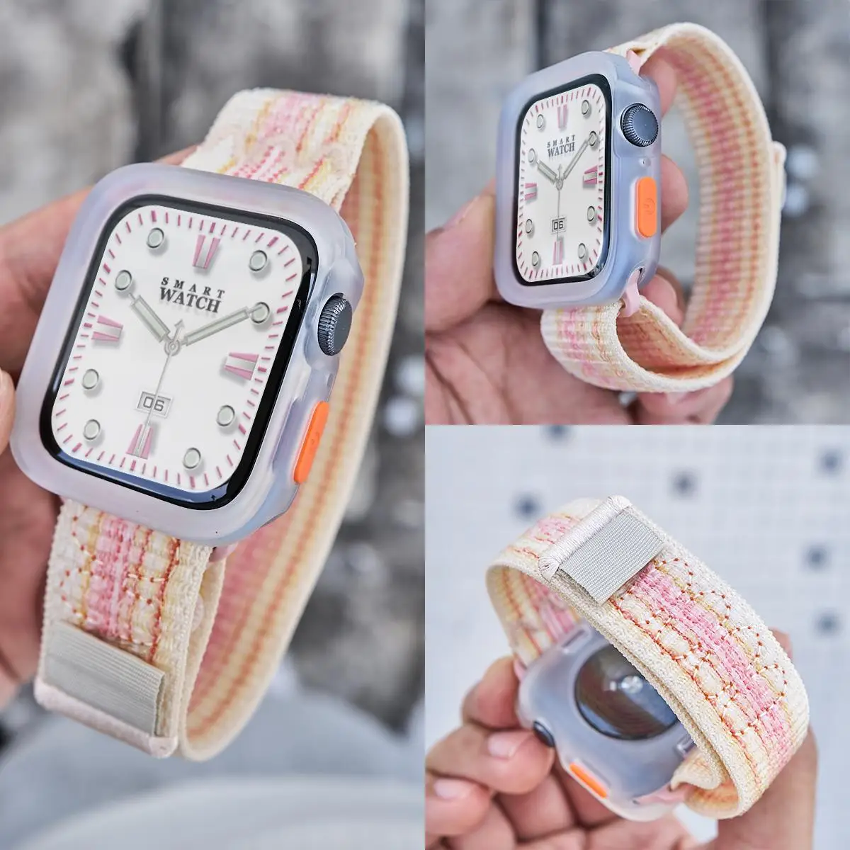 Nylon Sport Strap for Apple Wa – обзор и цена Sport Loop Strap