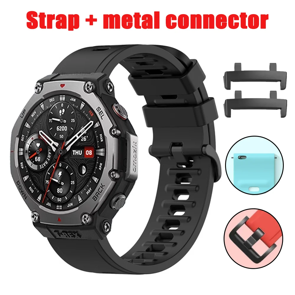Silicone Strap For Amazfit T-r – обзор и цена Amazfit Smartwatch Accessories