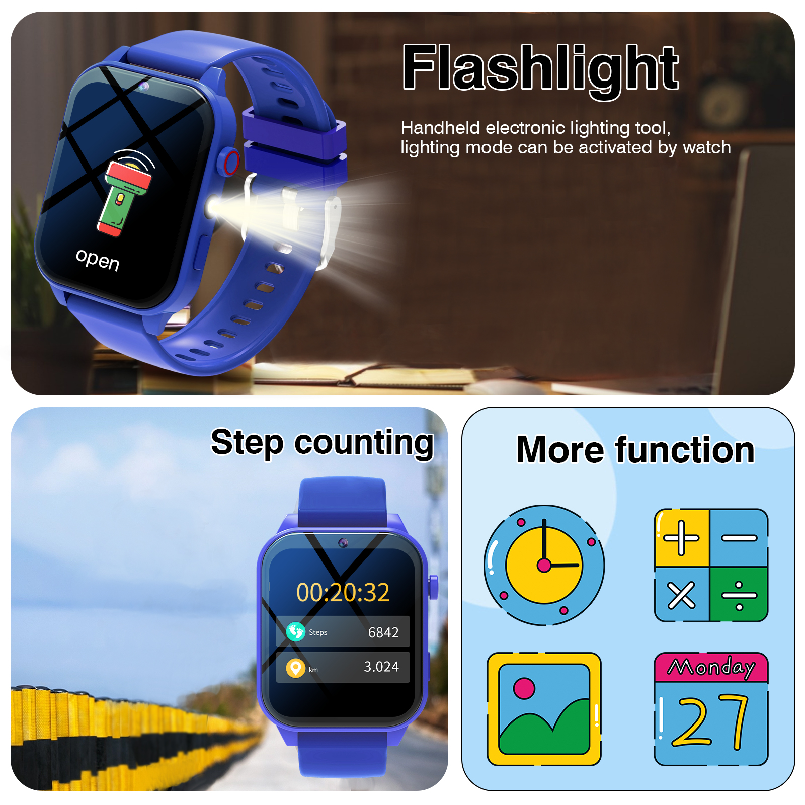 Kids′s Smart Watch 18 Games Ca – обзор и цена Smartwatch Touch