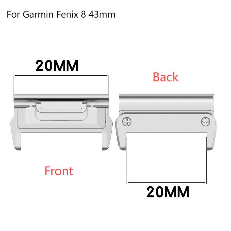 1 Pair Adaptor for Garmin Feni – обзор и цена Sport Loop Strap