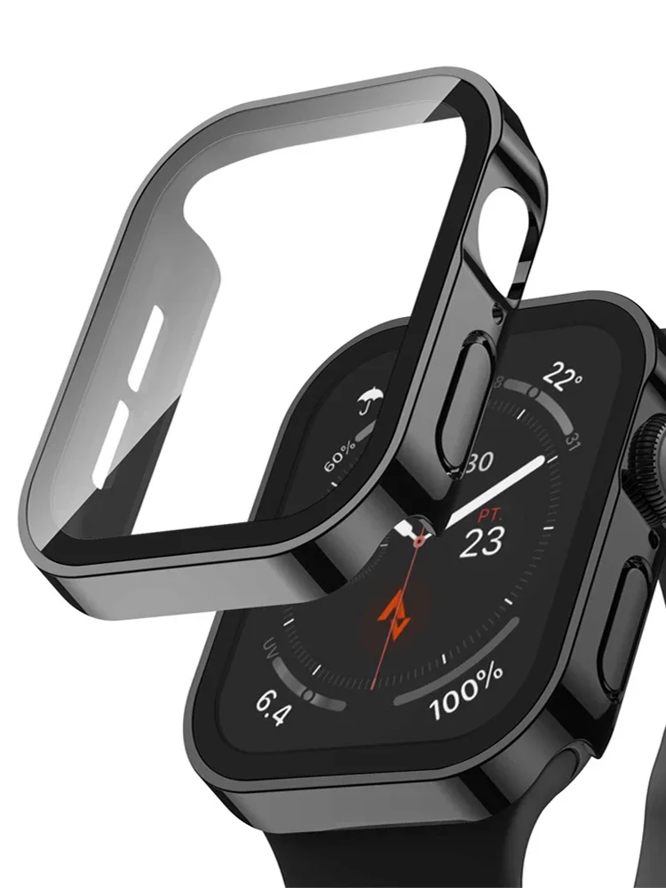 Glass+cover For Apple Watch ca – обзор и цена Smartwatch Watch Accessories For Women