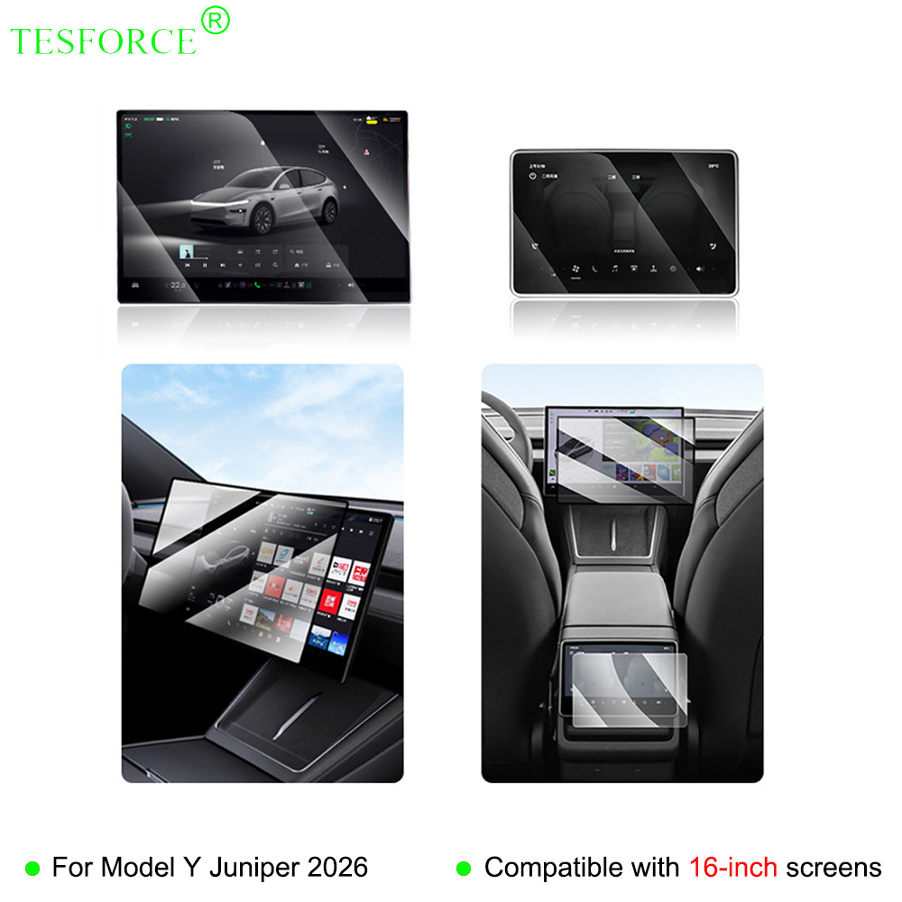 For Tesla Model Y Juniper 2026 – обзор и цена Screen Protector Film