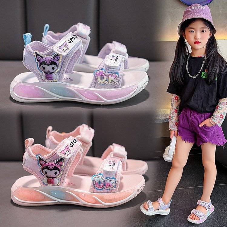 Sanrio Kuromi Toddler Girls Su – обзор и цена Sport Loop Strap