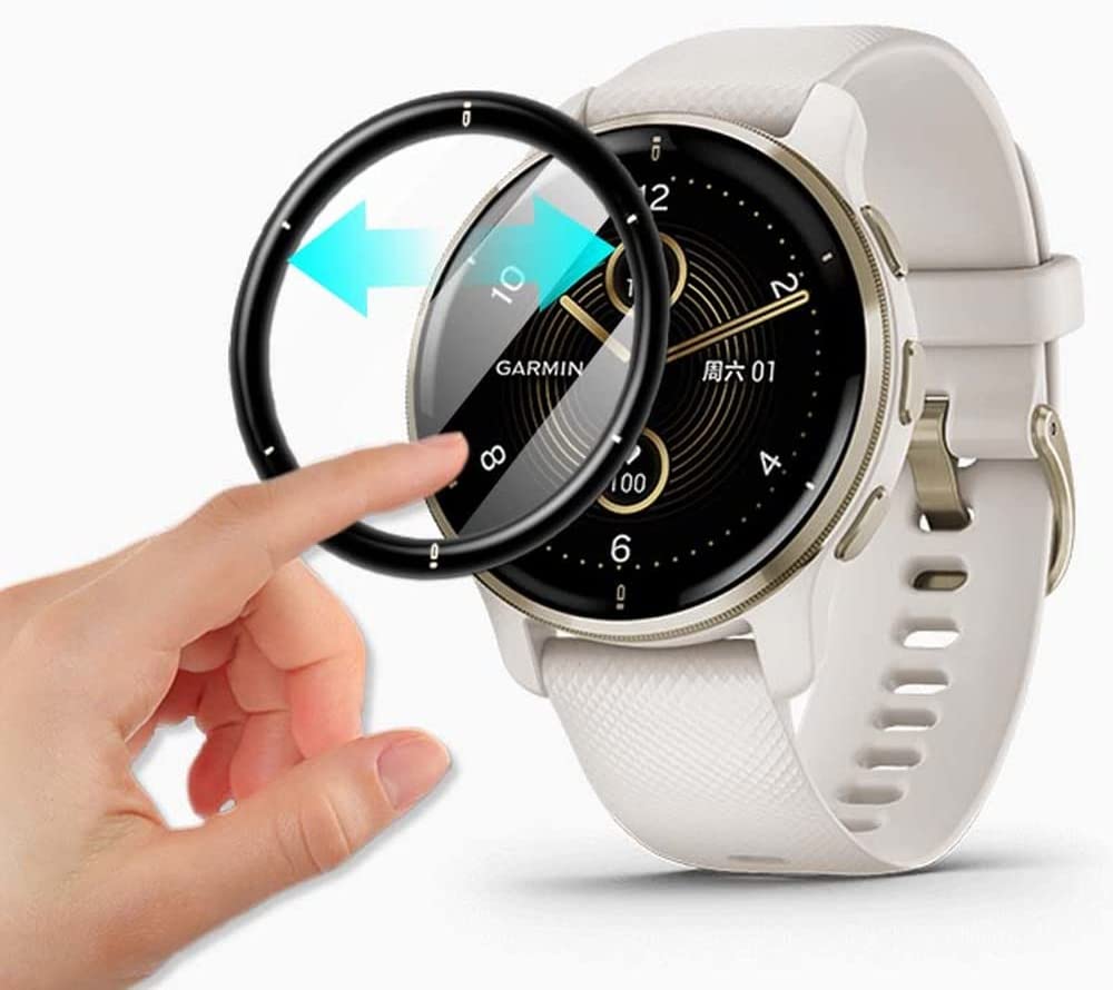 3D Curved Edge Protective Film – обзор и цена Garmin Smartwatch Accessories