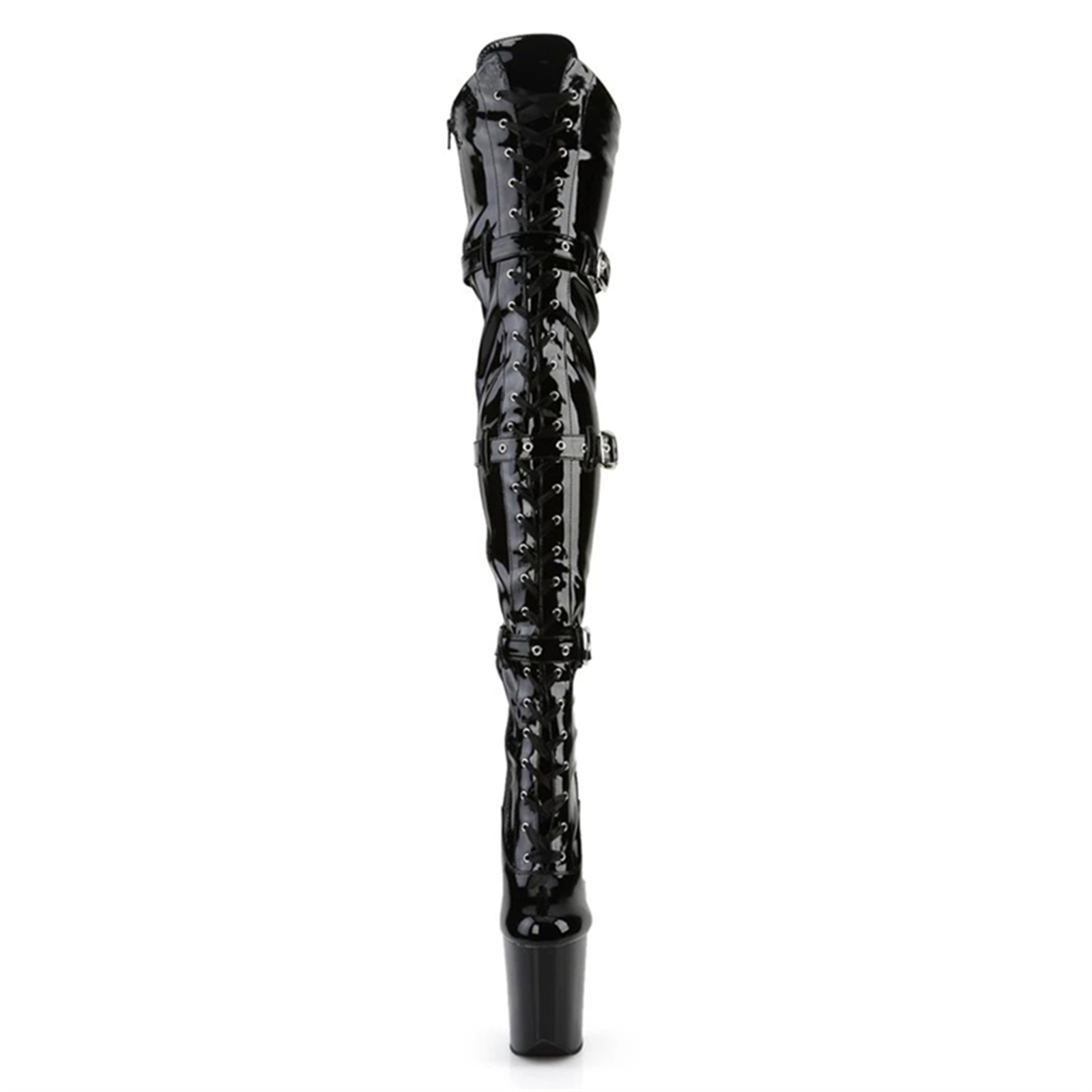 20CM Extreme High Knee Boots f – обзор и цена Leather Classic Strap