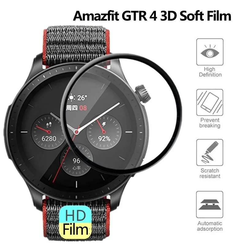 For Amazfit GTR 4 Screen Prote – обзор и цена Amazfit Smartwatch Accessories