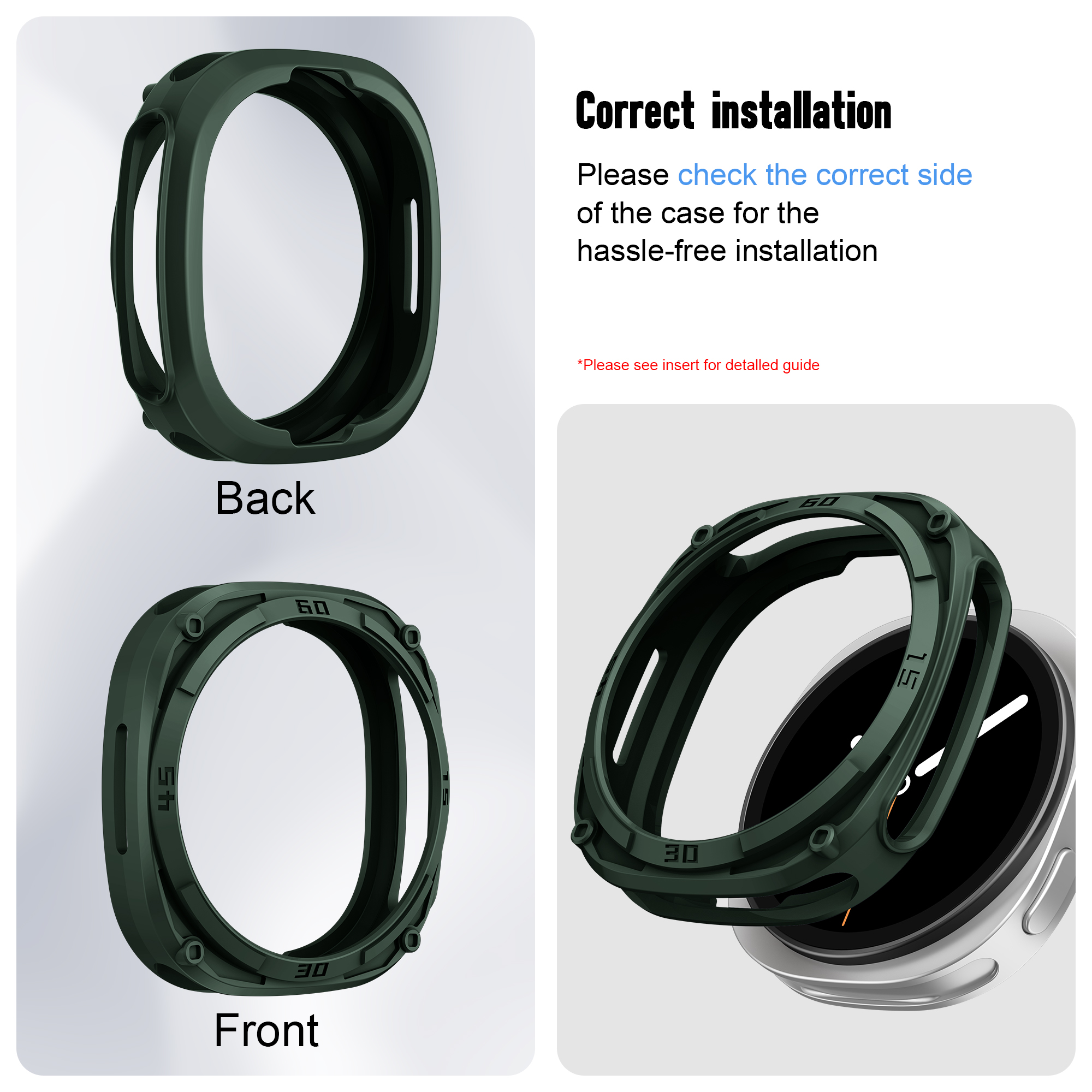 Rugged Bezel Case for Samsung  – обзор и цена Samsung Smartwatch Accessories