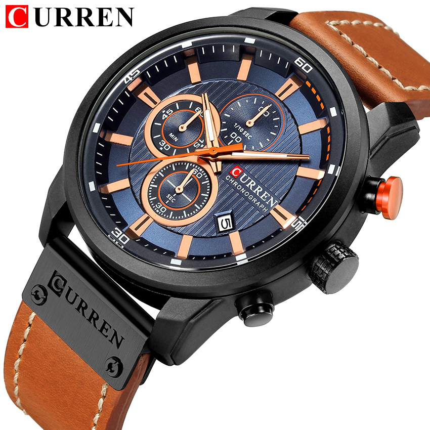 CURREN Brand Watch For Men Chr – обзор и цена Smartwatch Guess