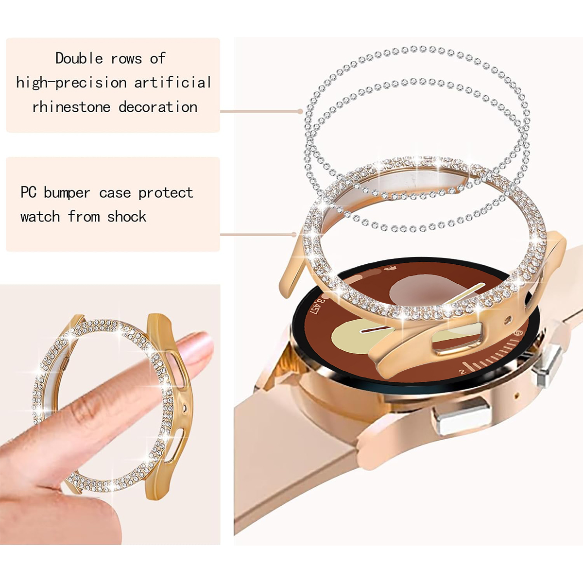 Case for Samsung Galaxy Watch  – обзор и цена Accessories For Galaxy Watch 5