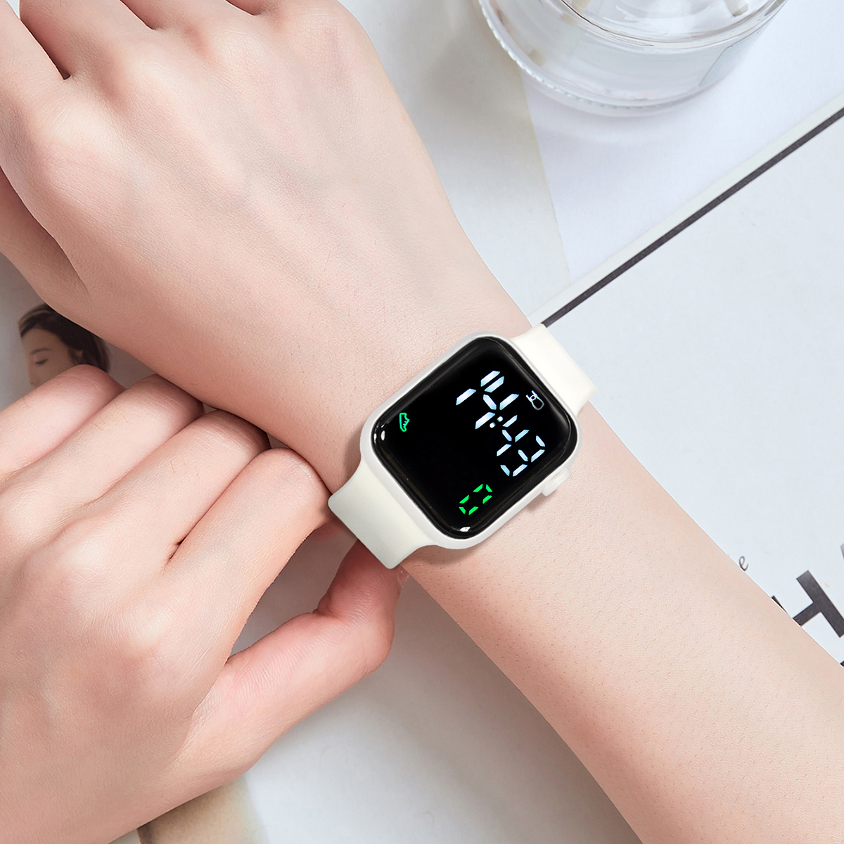 New 2PCS Student Minimalist Sm – обзор и цена Smartwatch Touch