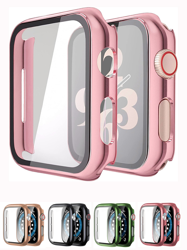 Glass+case For Apple Watch ban – обзор и цена Smartwatch Watch Accessories For Women