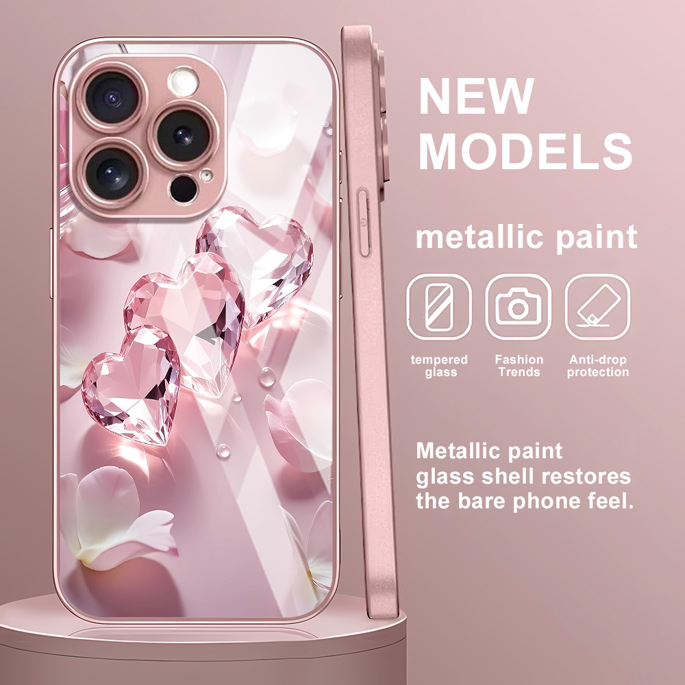 Pink Butterfly Tempered Glass  – обзор и цена Screen Protector Film