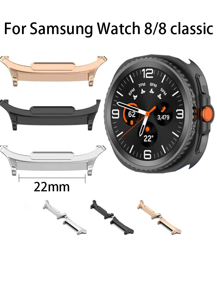 22mm WatchBand Connector for s – обзор и цена Samsung Smartwatch Accessories