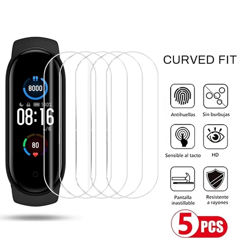 5Pcs Hydrogel Film for Xiaomi  – обзор и цена Garmin Smartwatch Accessories